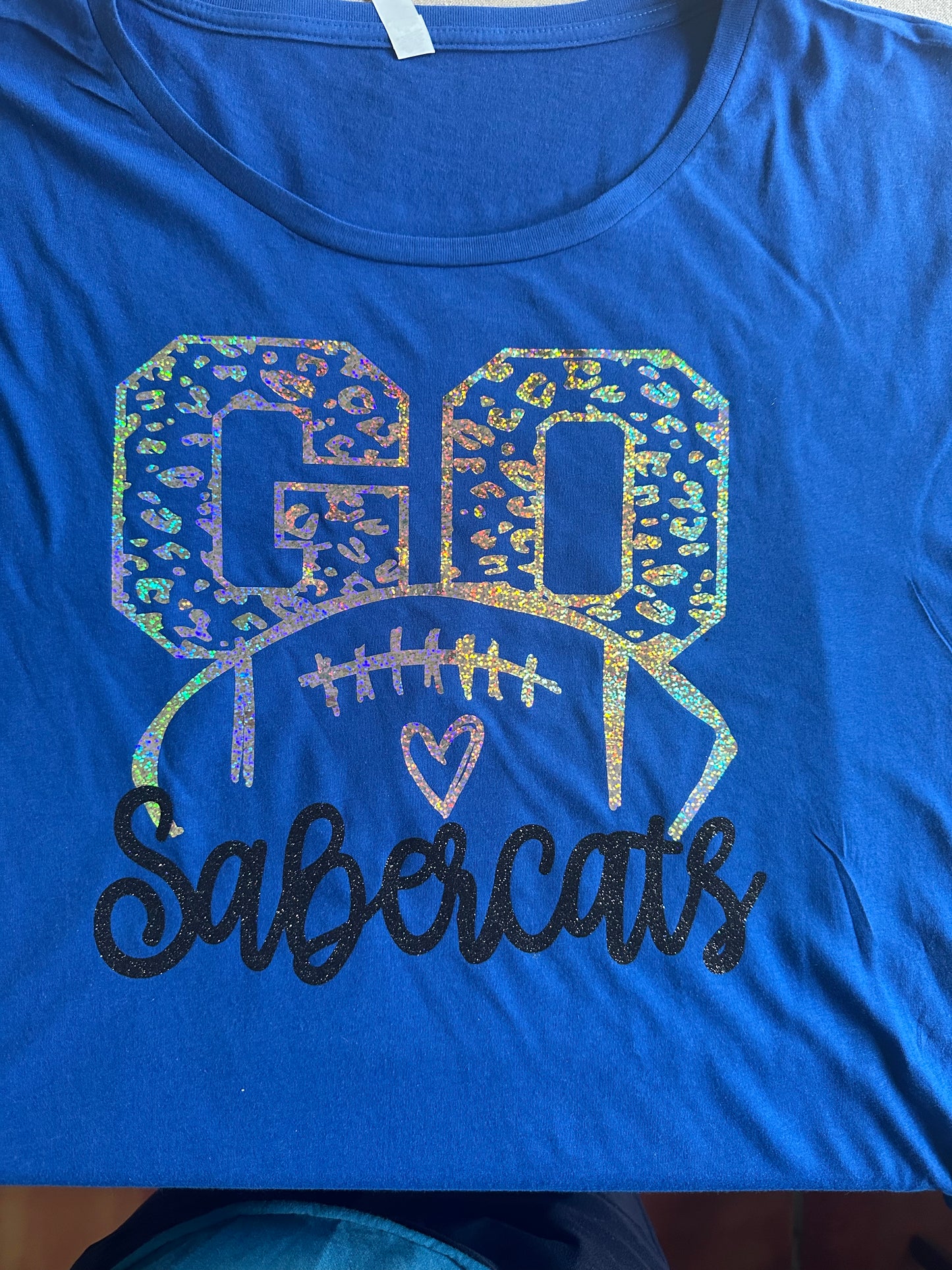 Go Sabercats Holographic tshirt