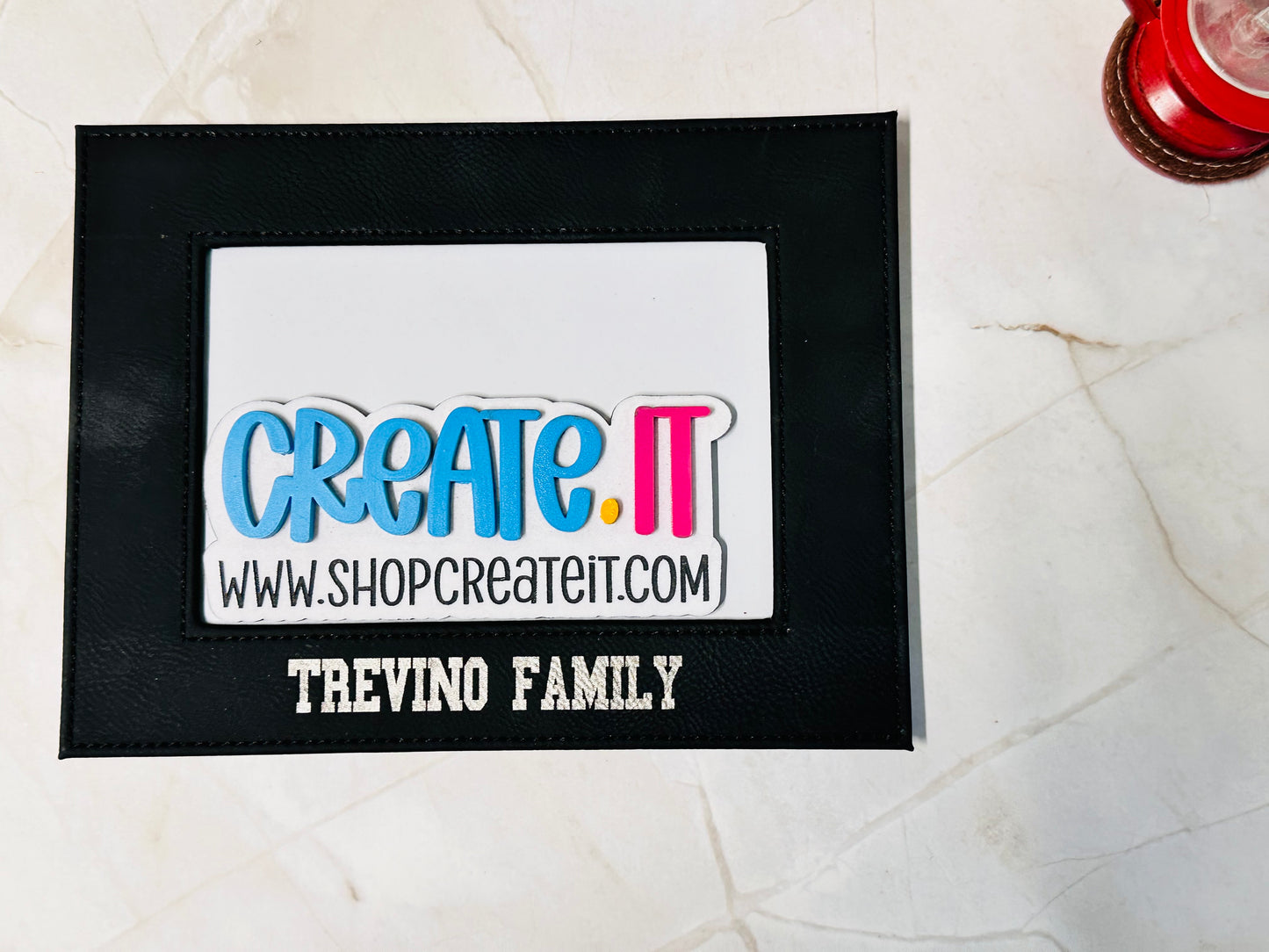 Leatherette frame (4x6)