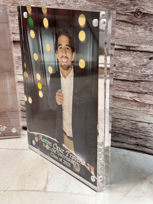 Acrylic standup frame