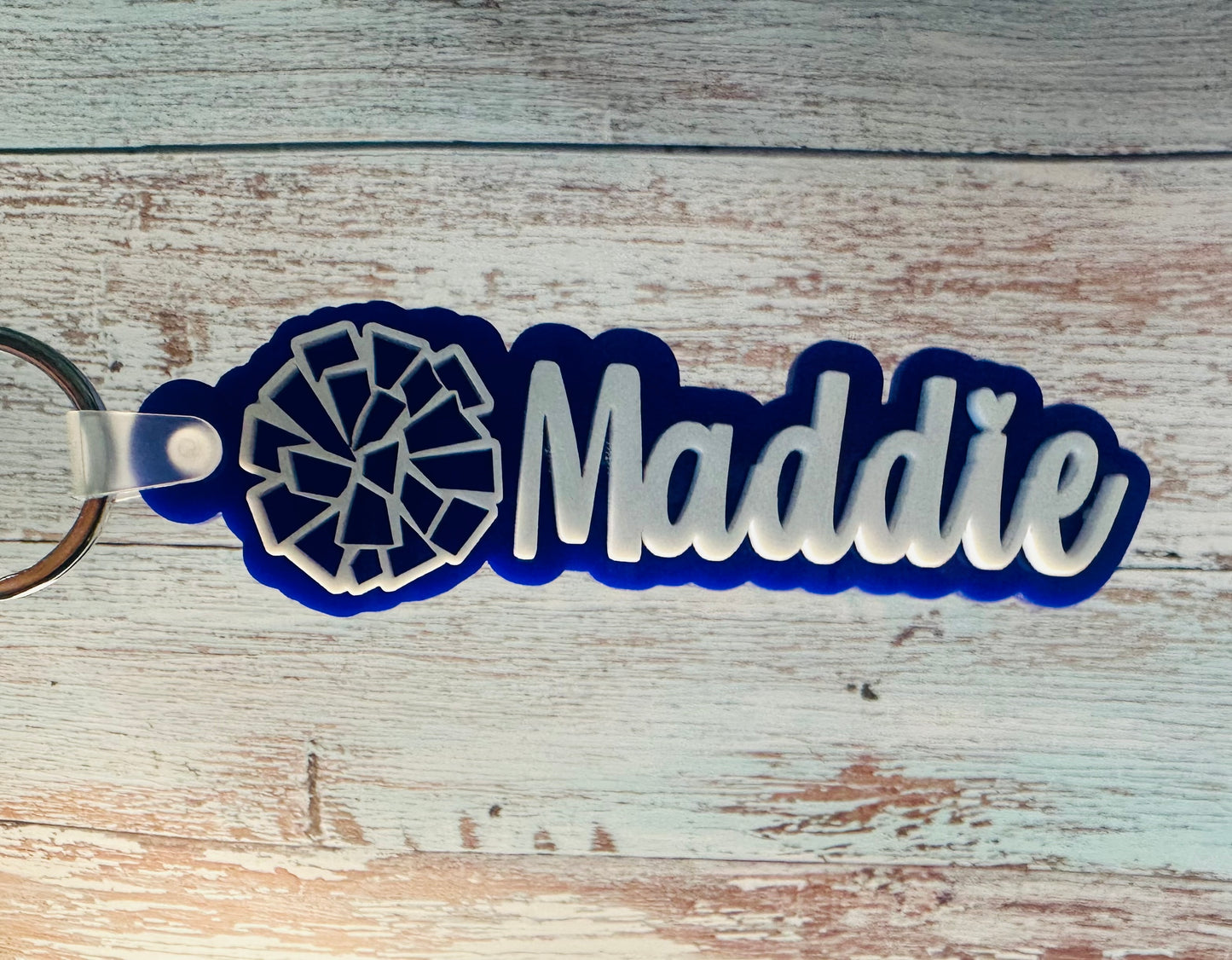 Personalized Acrylic CHEER Keychain – Perfect Game Day Accessory!**