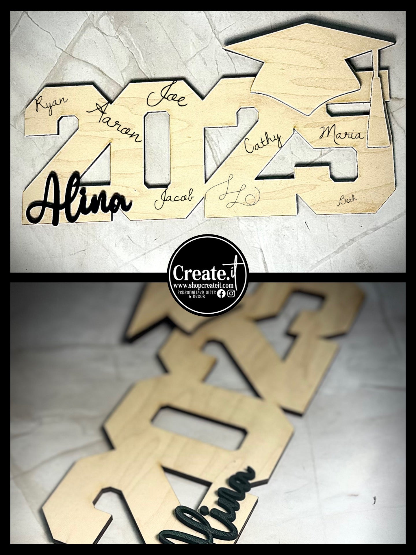 Personalized Graduation Signing Board – Perfect for Decoration, Photo Ops, and Guest Signatures!**