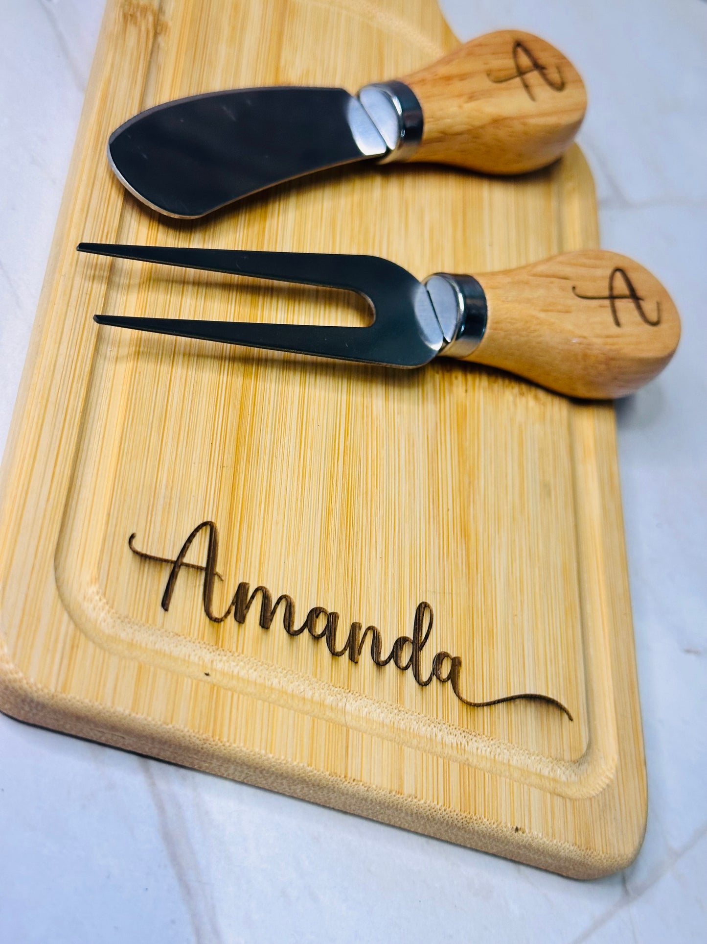 Custom Cheese board set
