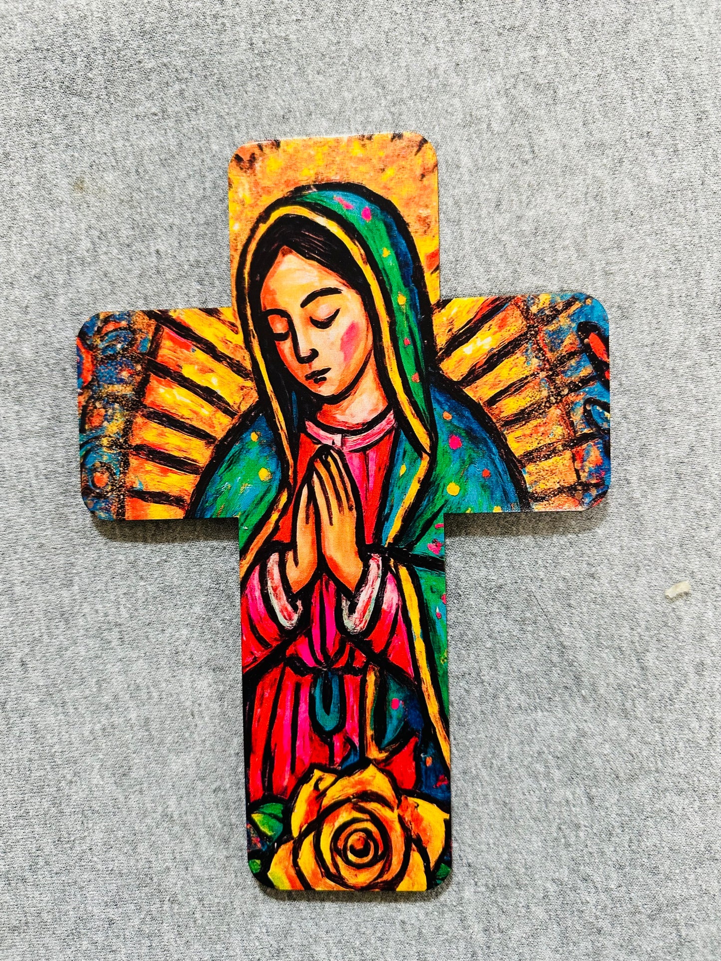 Virgin de Guadalupe cross