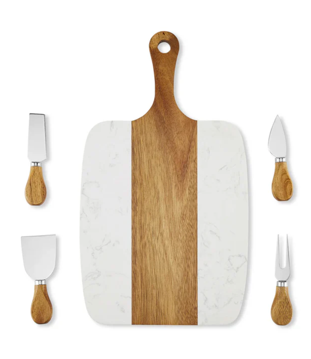 Custom Marble Serving Board Set