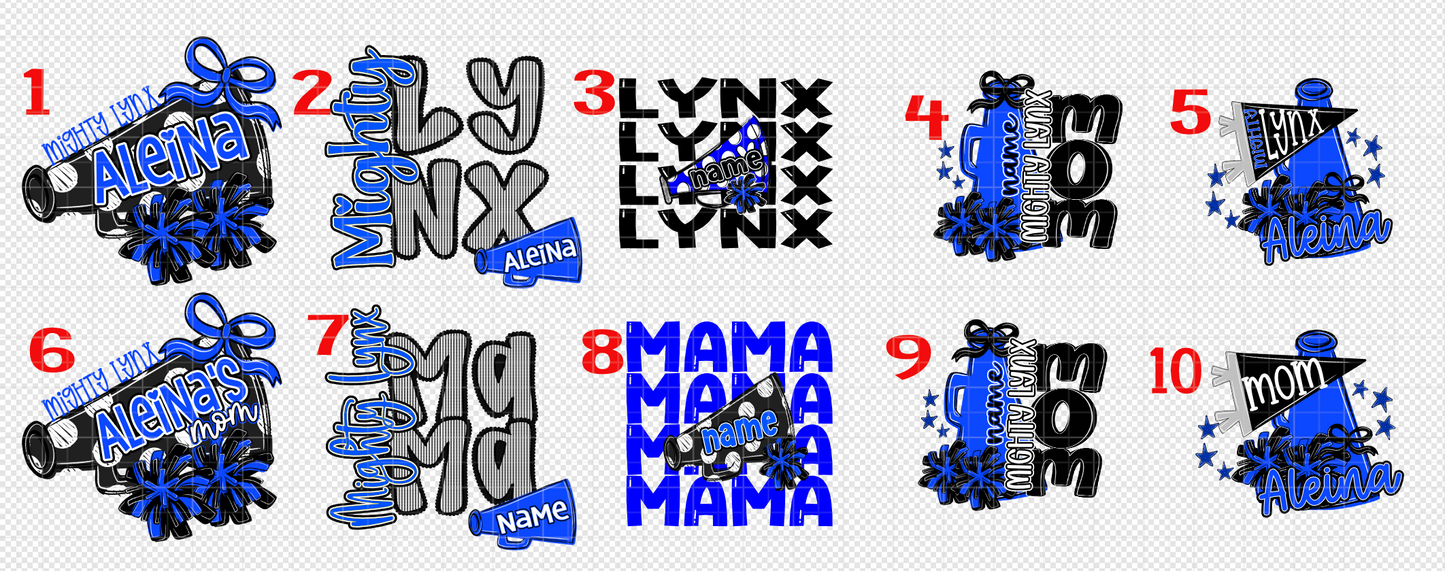 LYNX custom shirt options