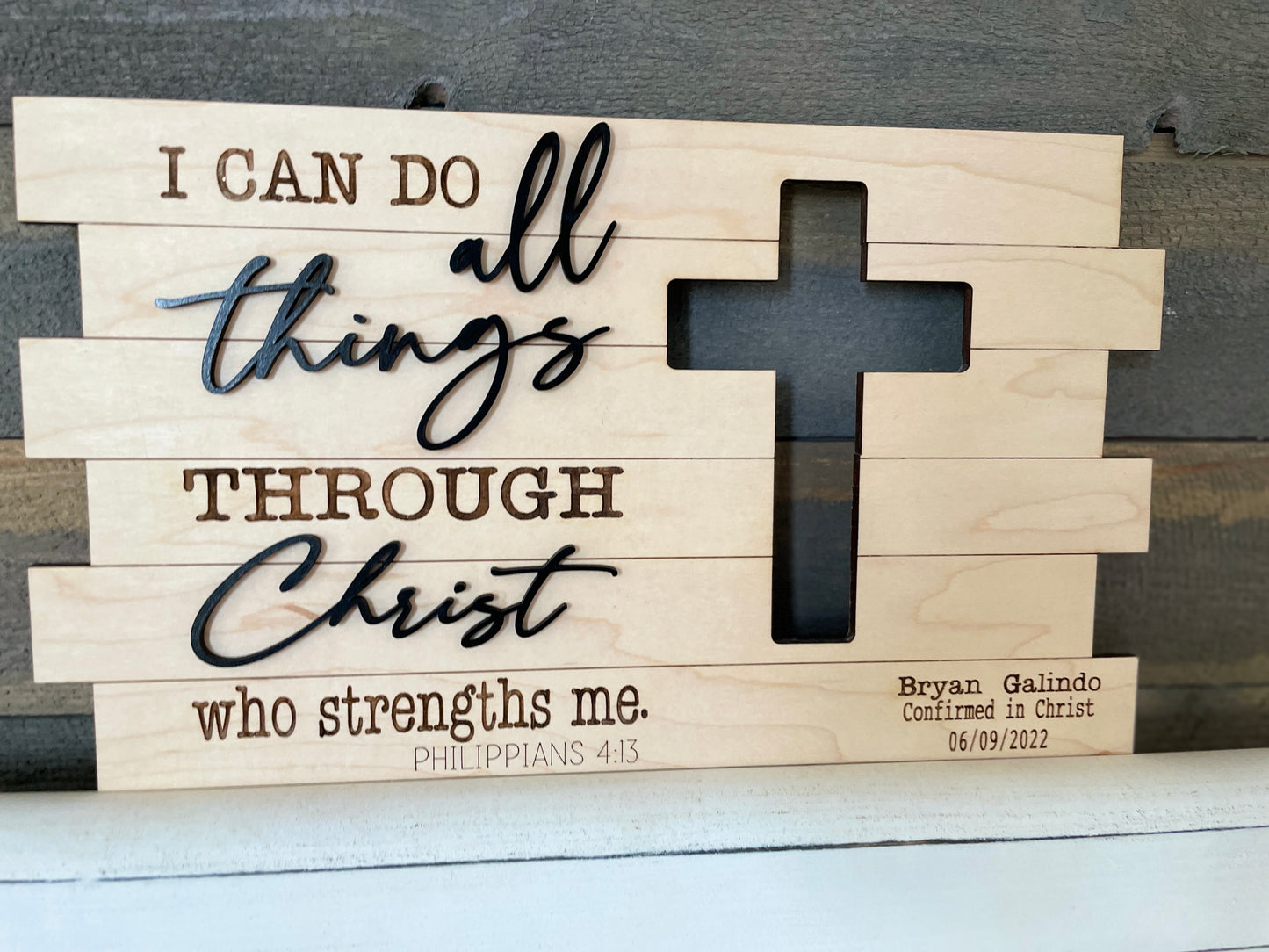 I can do all things sign