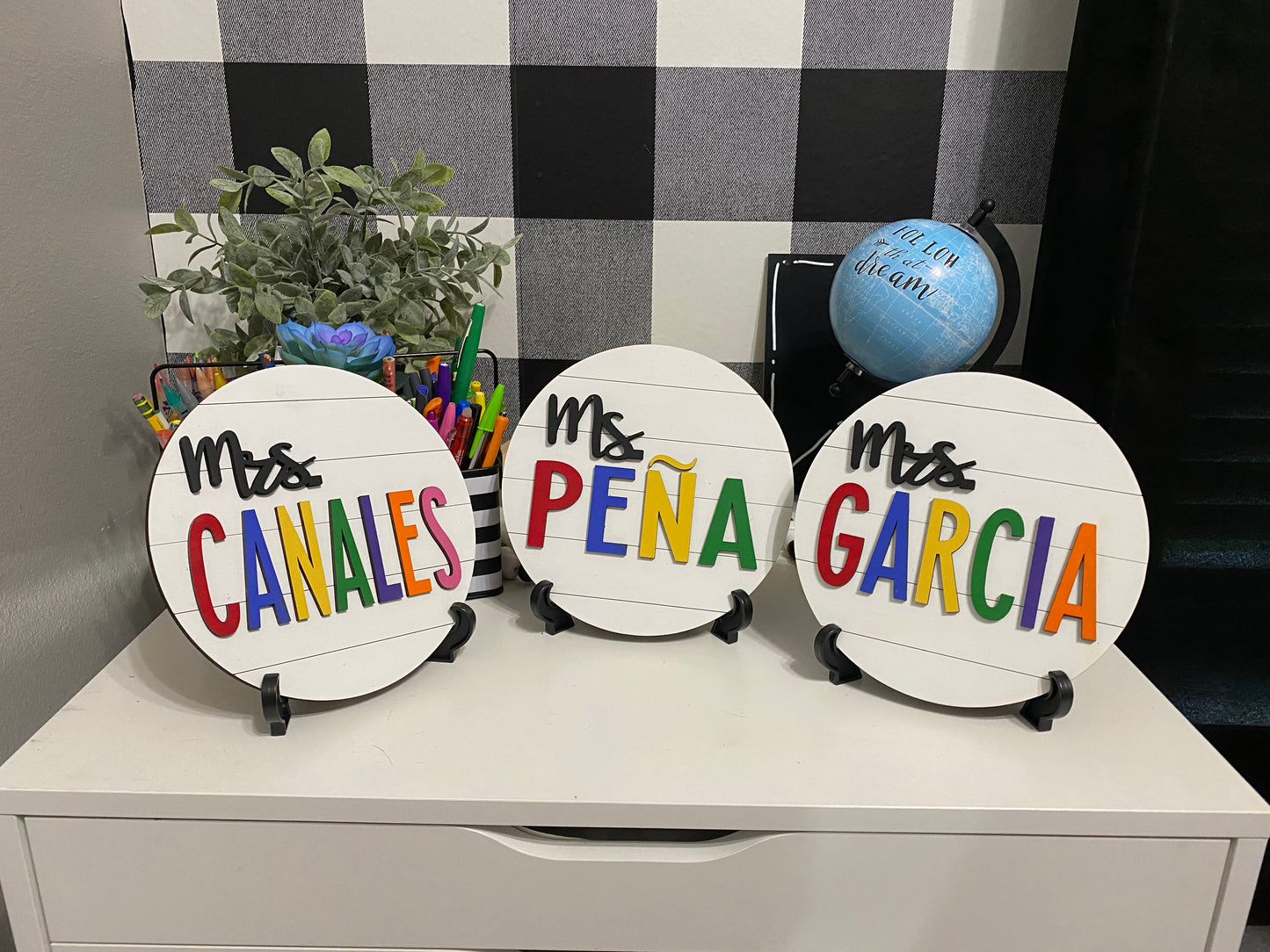 Teacher sign