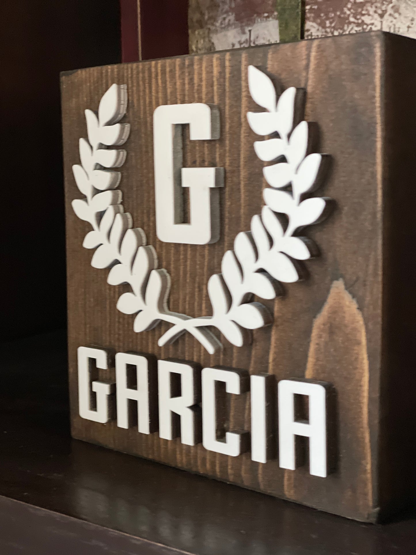 Personalized wood block