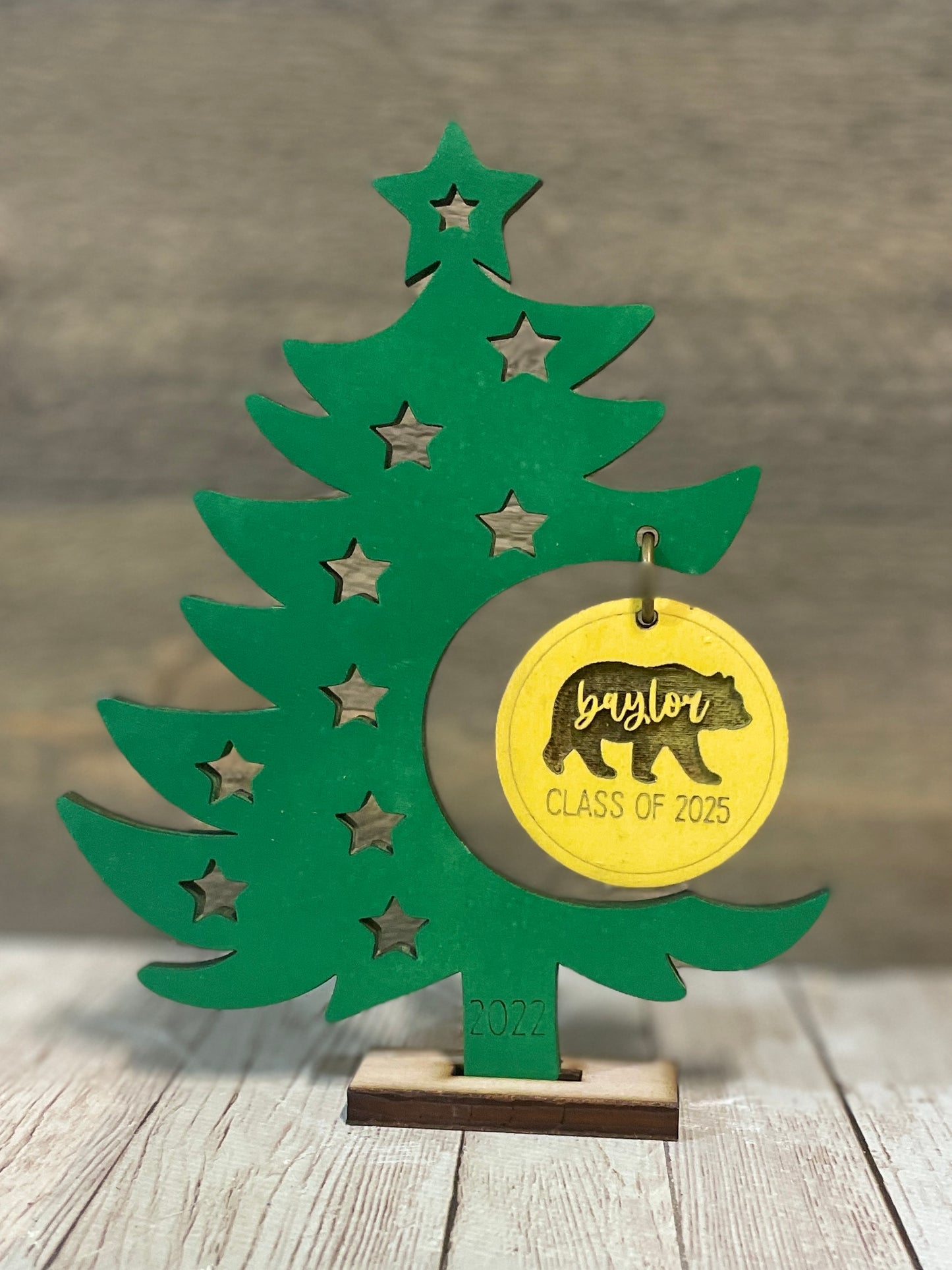 Christmas tree with ornament