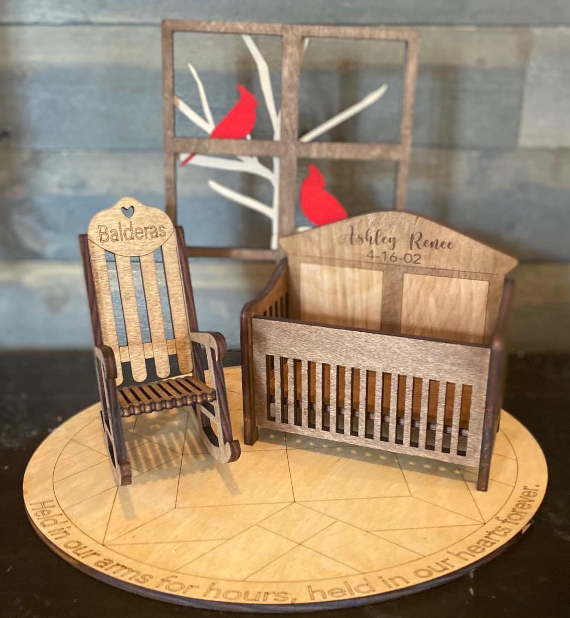 Baby crib set