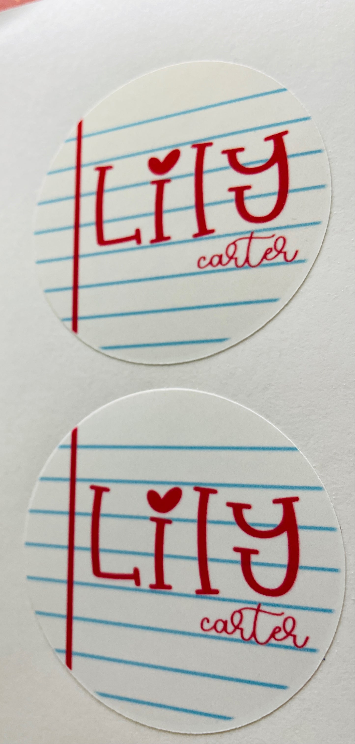 Personalized Sticker Sheet