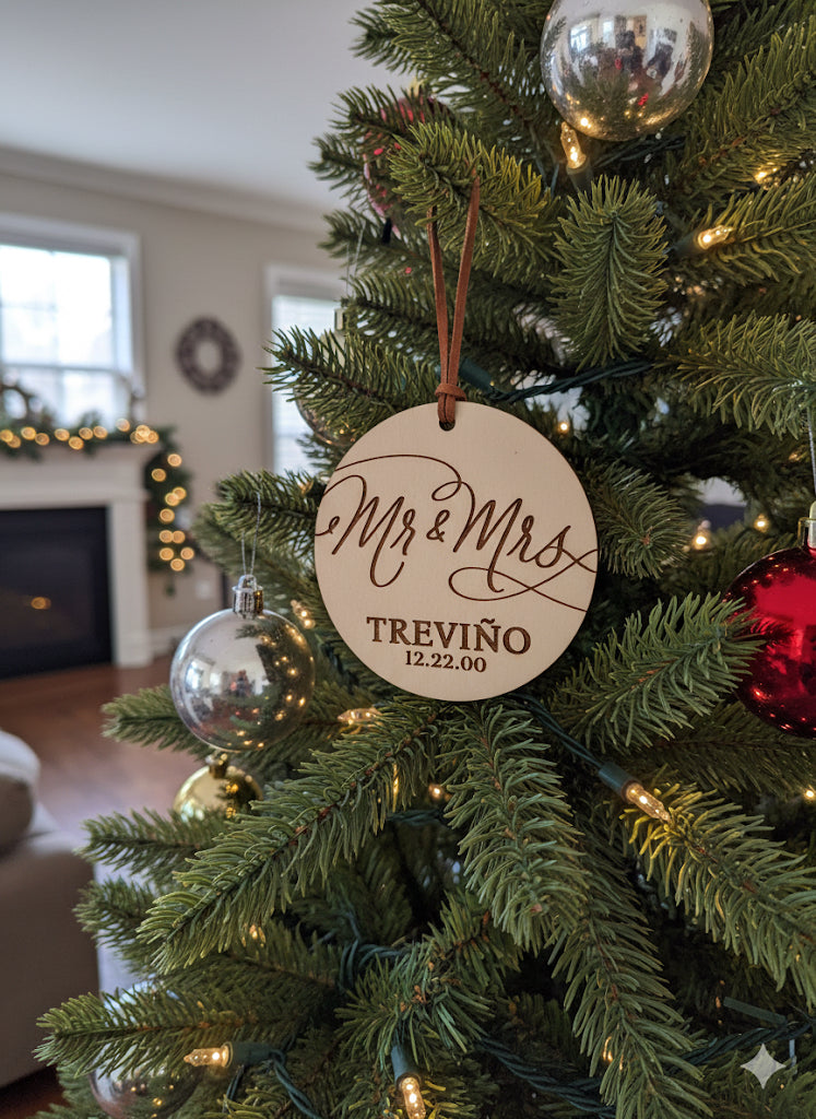 Mr. & Mrs. Ornament