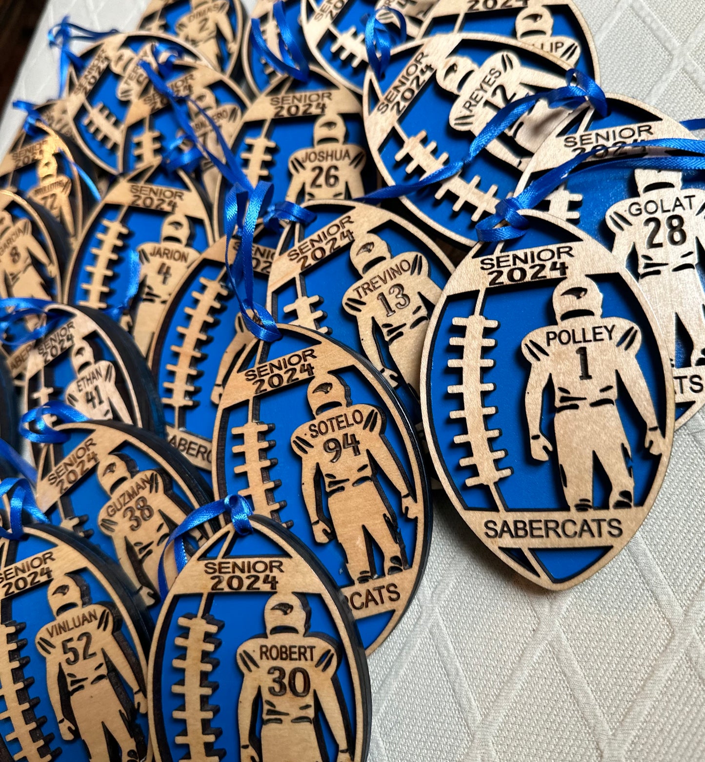 Football Player Sign