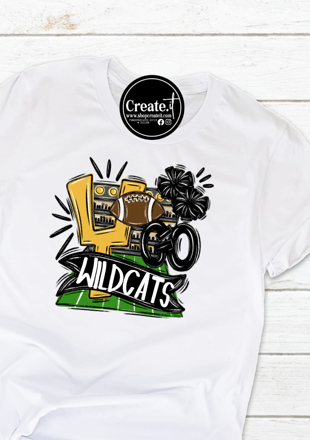 School football Fan shirt