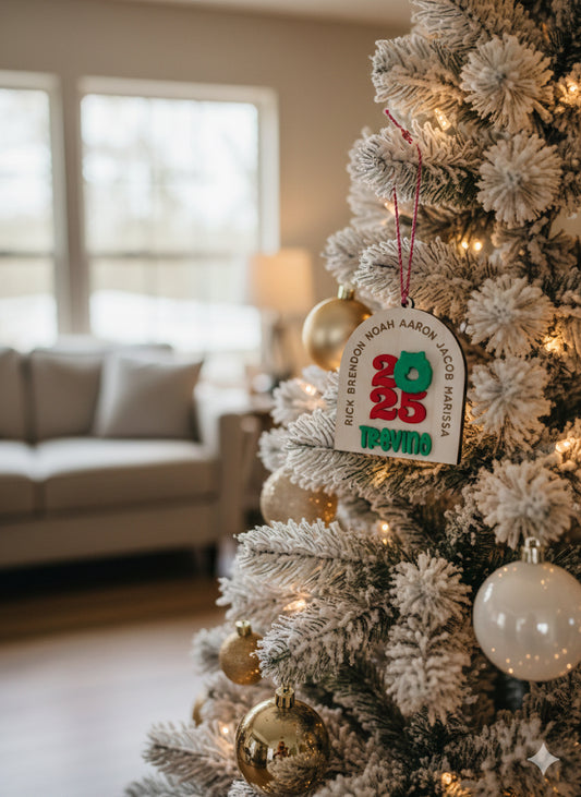 Family ornament 2025