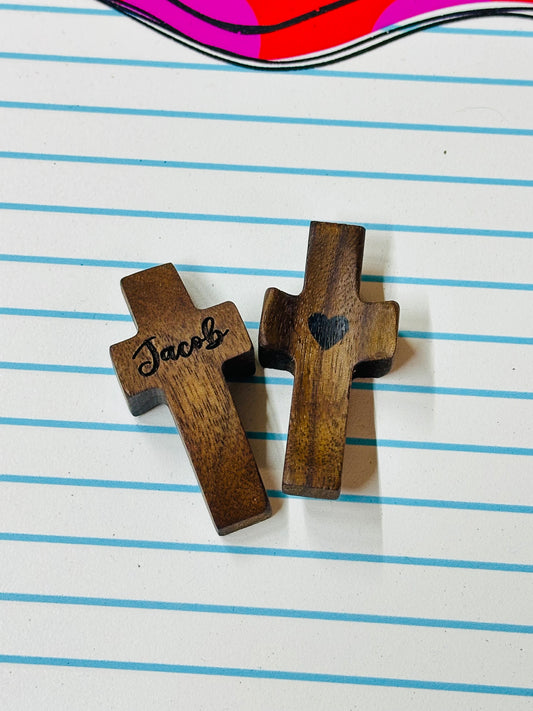 Personalized thumb cross