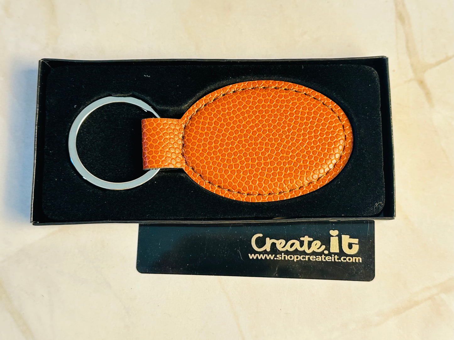 Basketball keychain