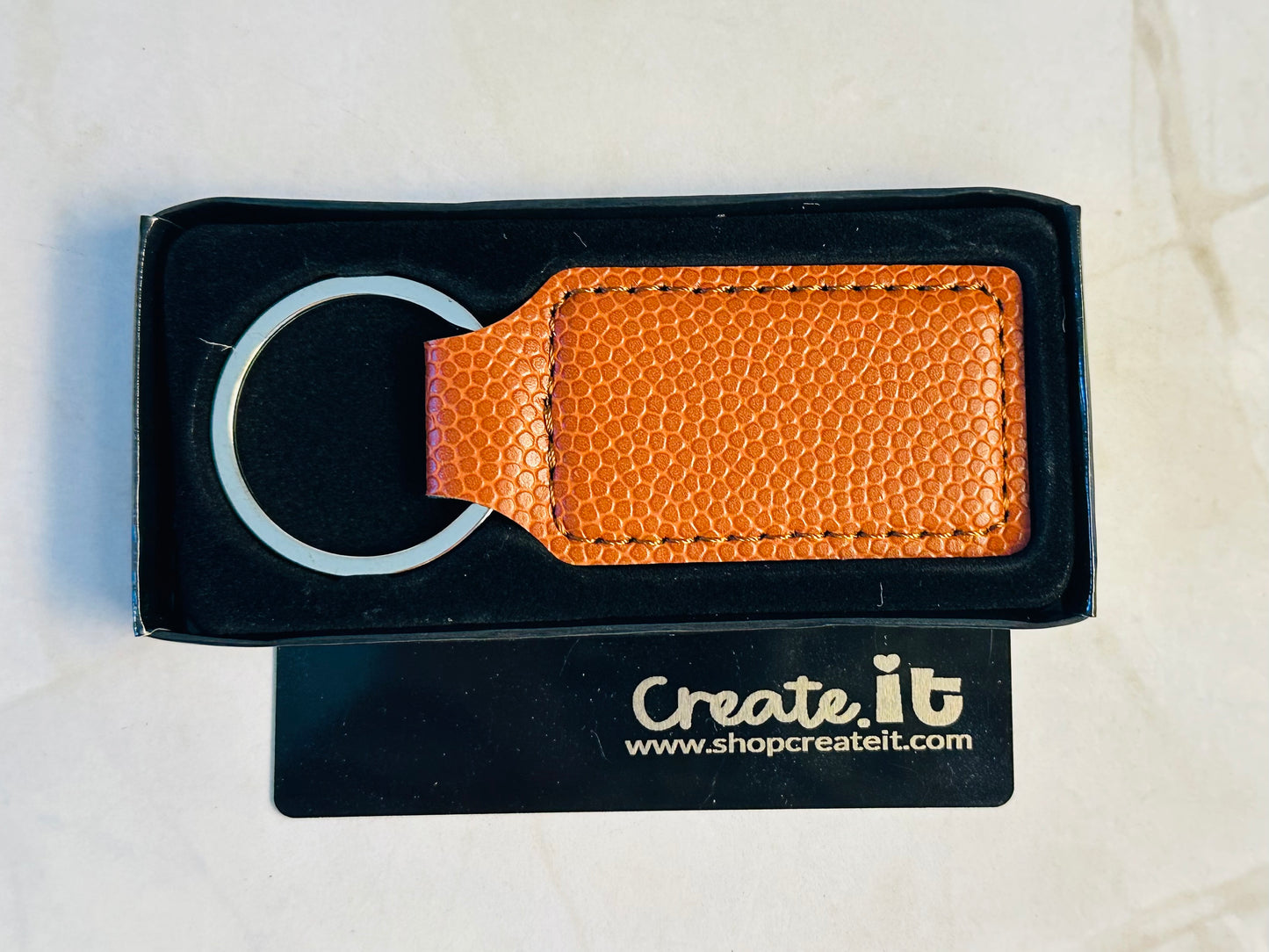 Basketball keychain