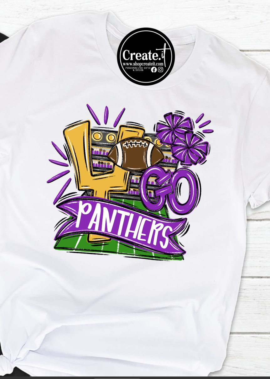 School football Fan shirt