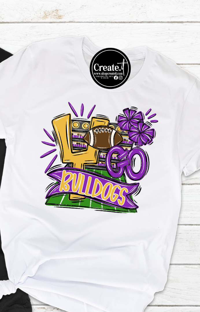 School football Fan shirt