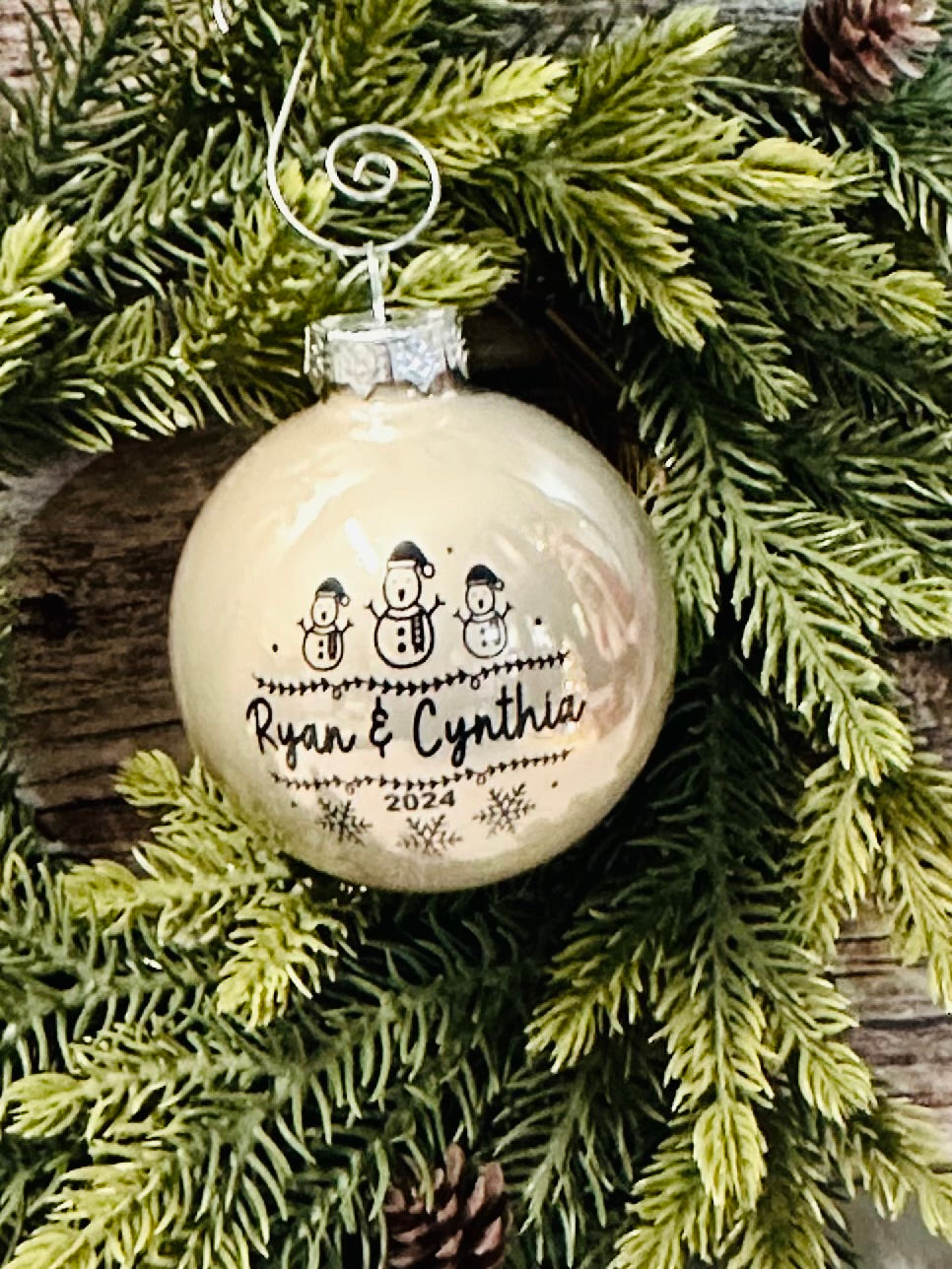glass ball ornament