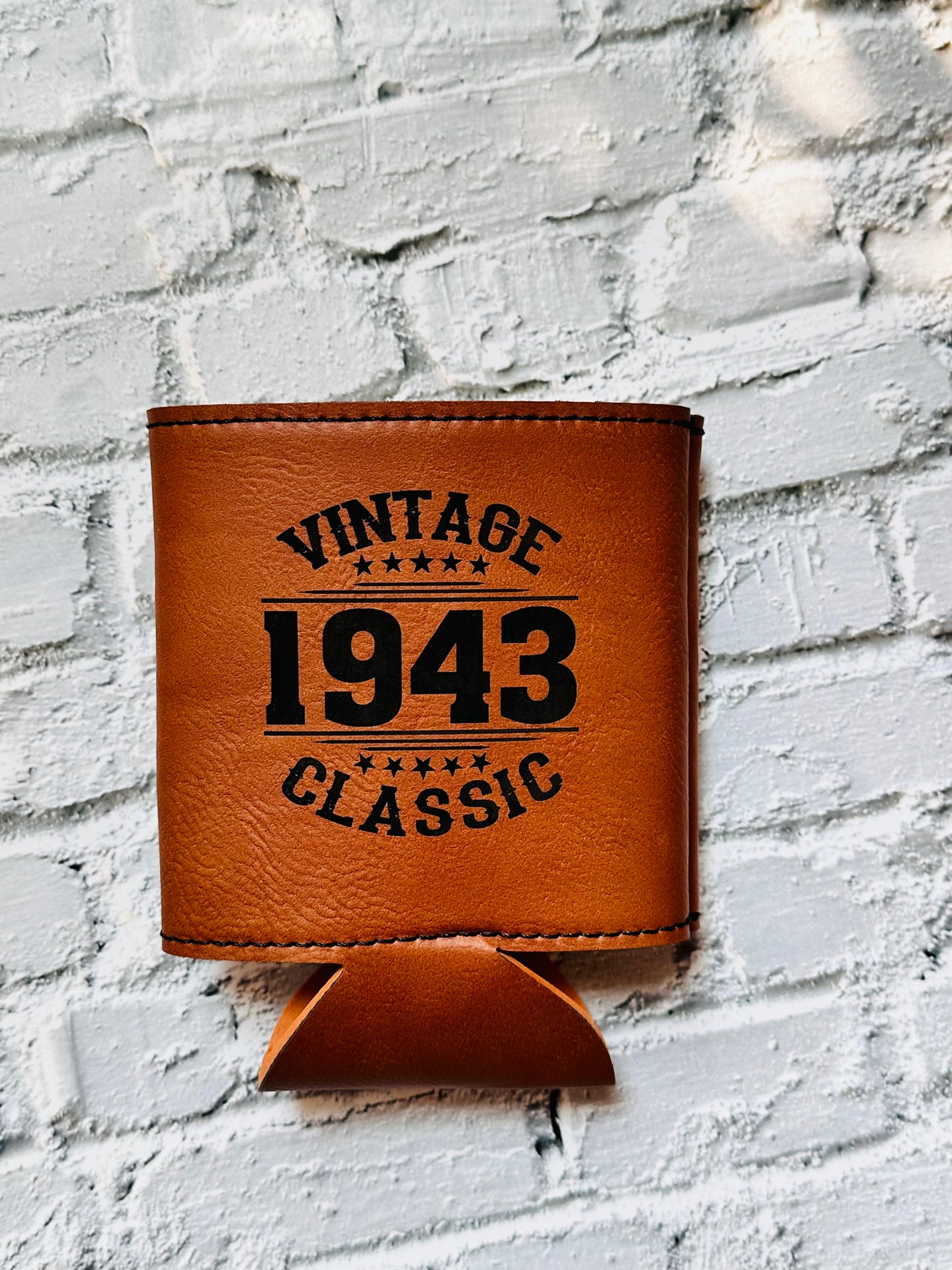 Leatherette drink holder