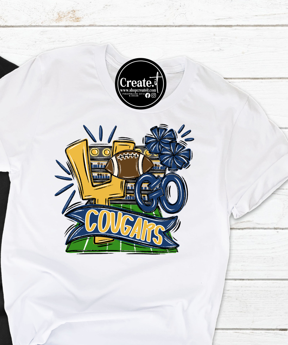 School football Fan shirt