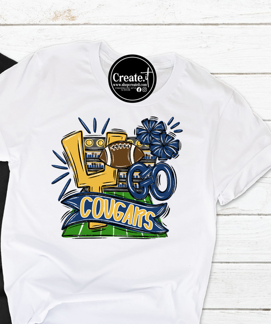School football Fan shirt