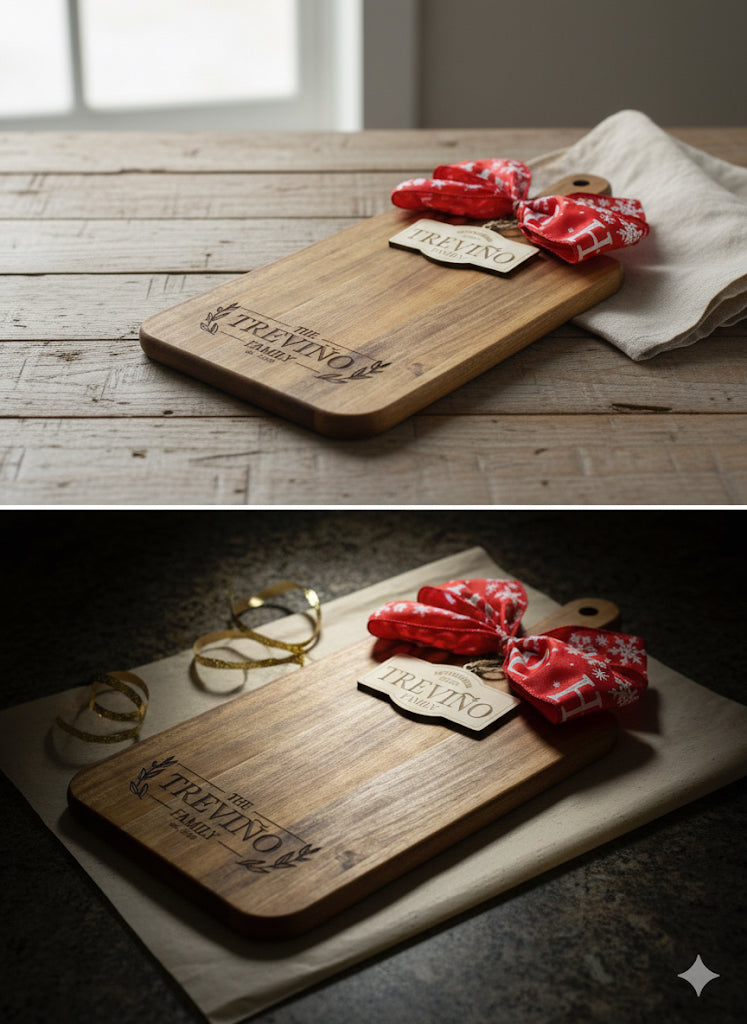 Family name cuttingboard