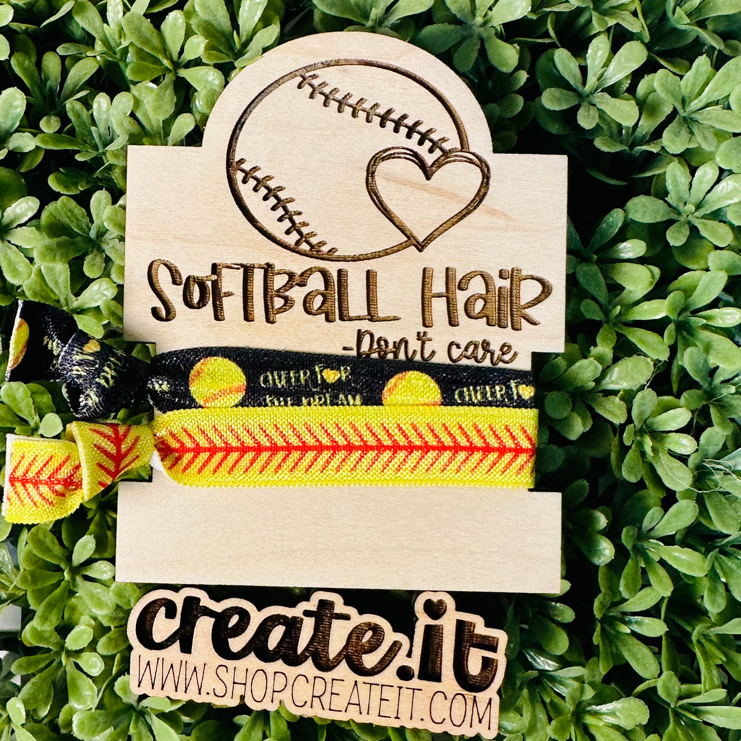 Softball  Hair Tie Holder