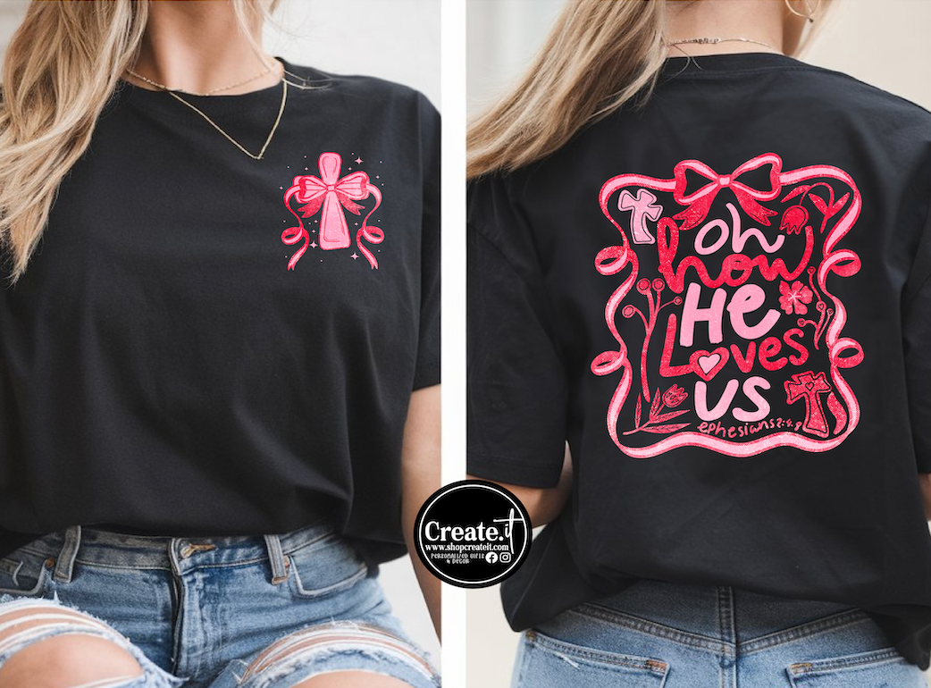 Oh how he loves us