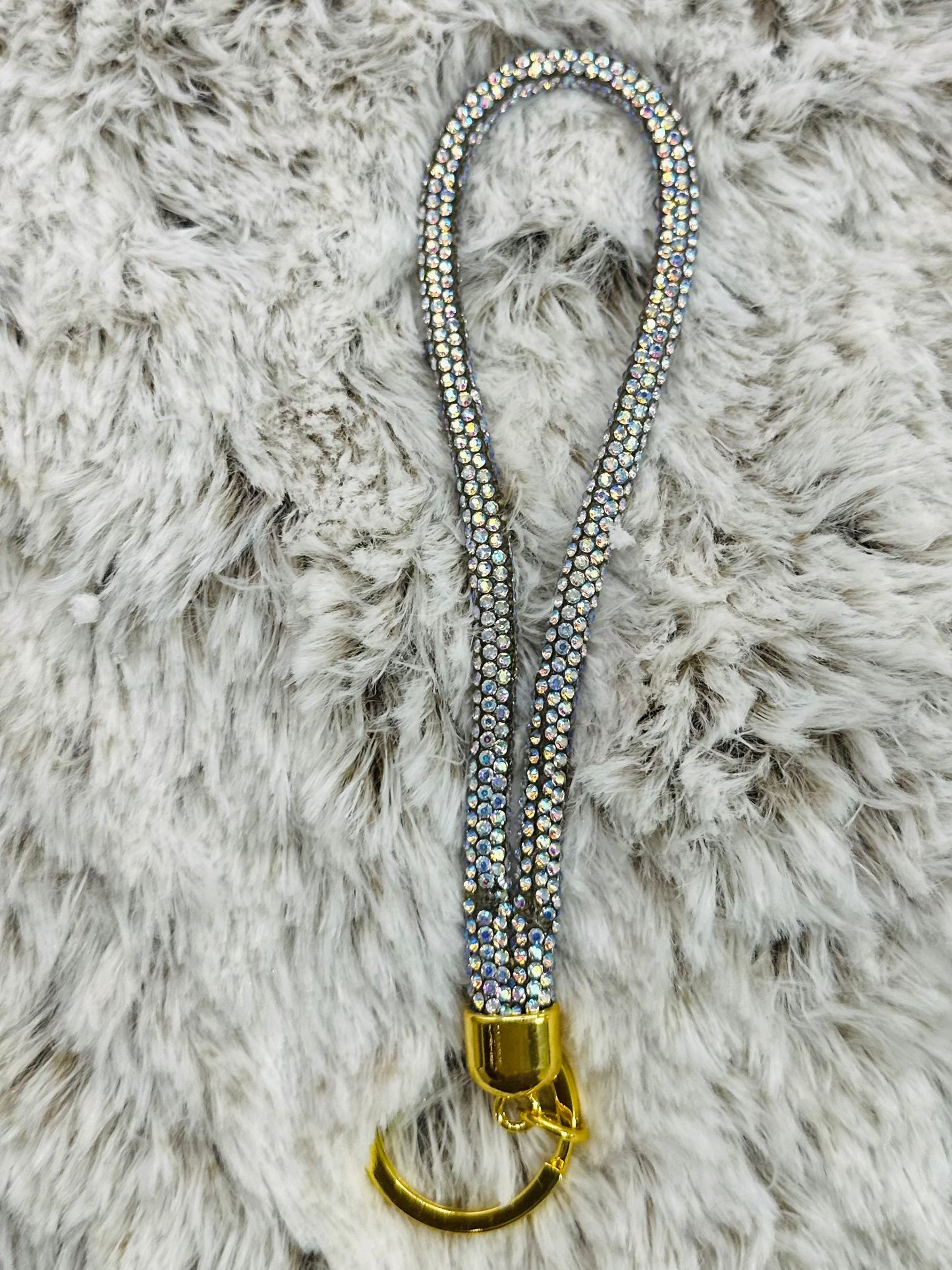 Rhinestone wristlet