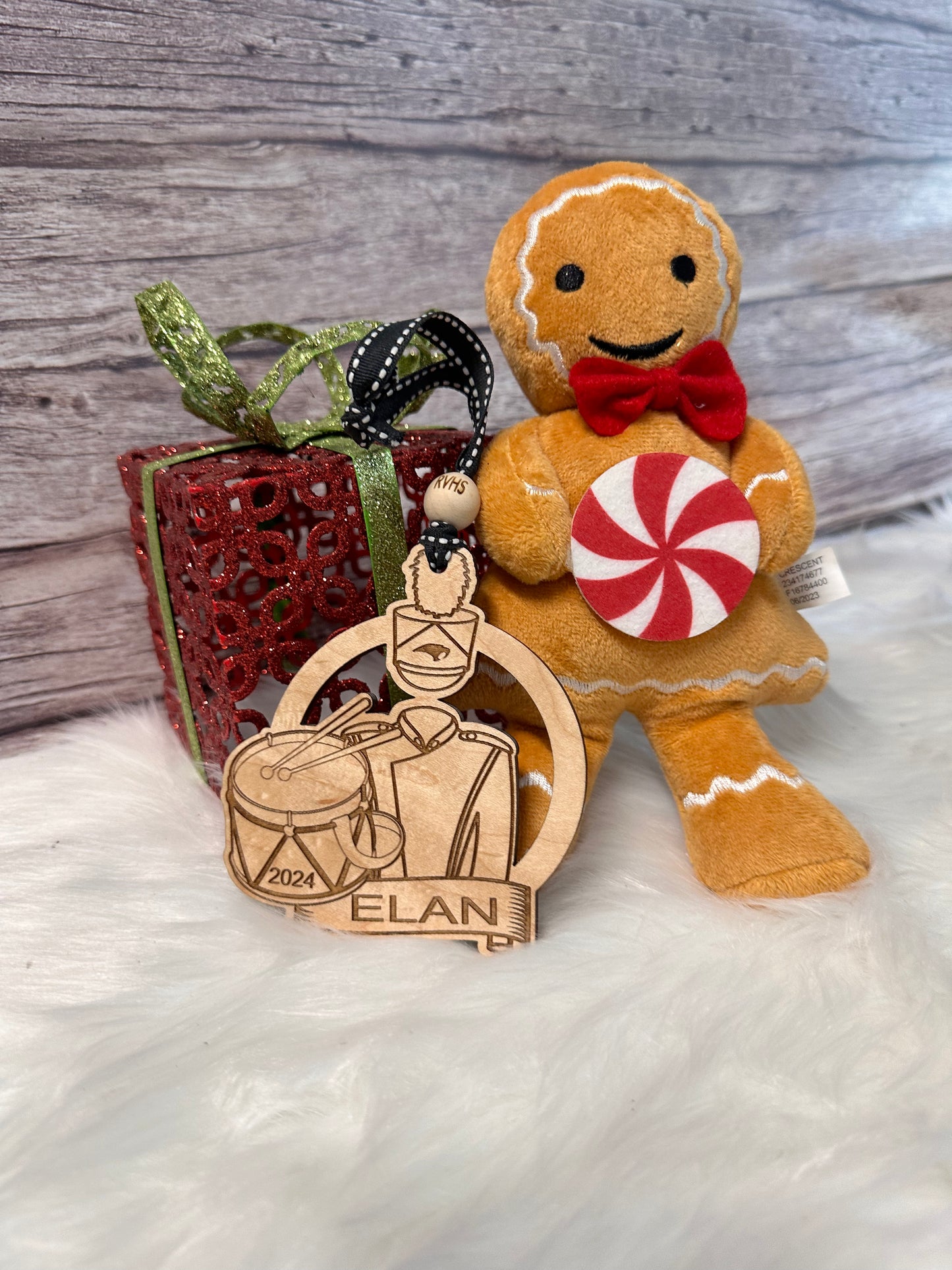 Band uniform-drum ornament