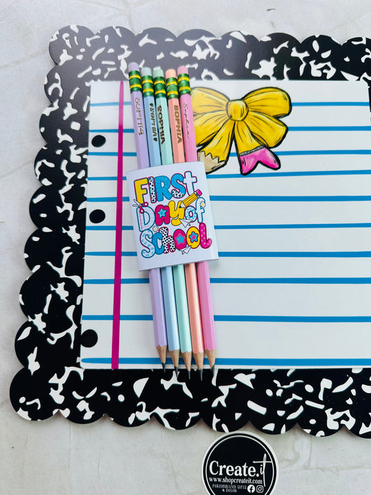 Personalized Pencils