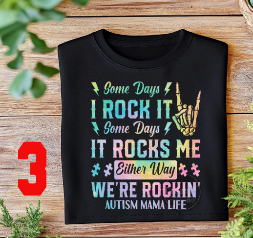AUTISM SHIRTS ---10 designs options