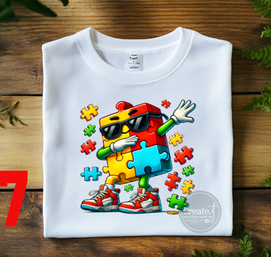 AUTISM SHIRTS ---10 designs options