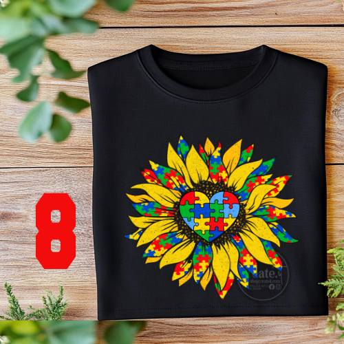 AUTISM SHIRTS ---10 designs options
