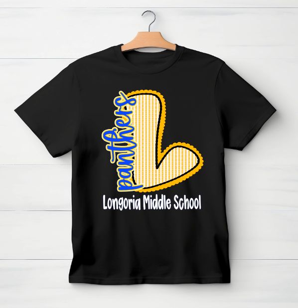 seersucker initial letter shirt