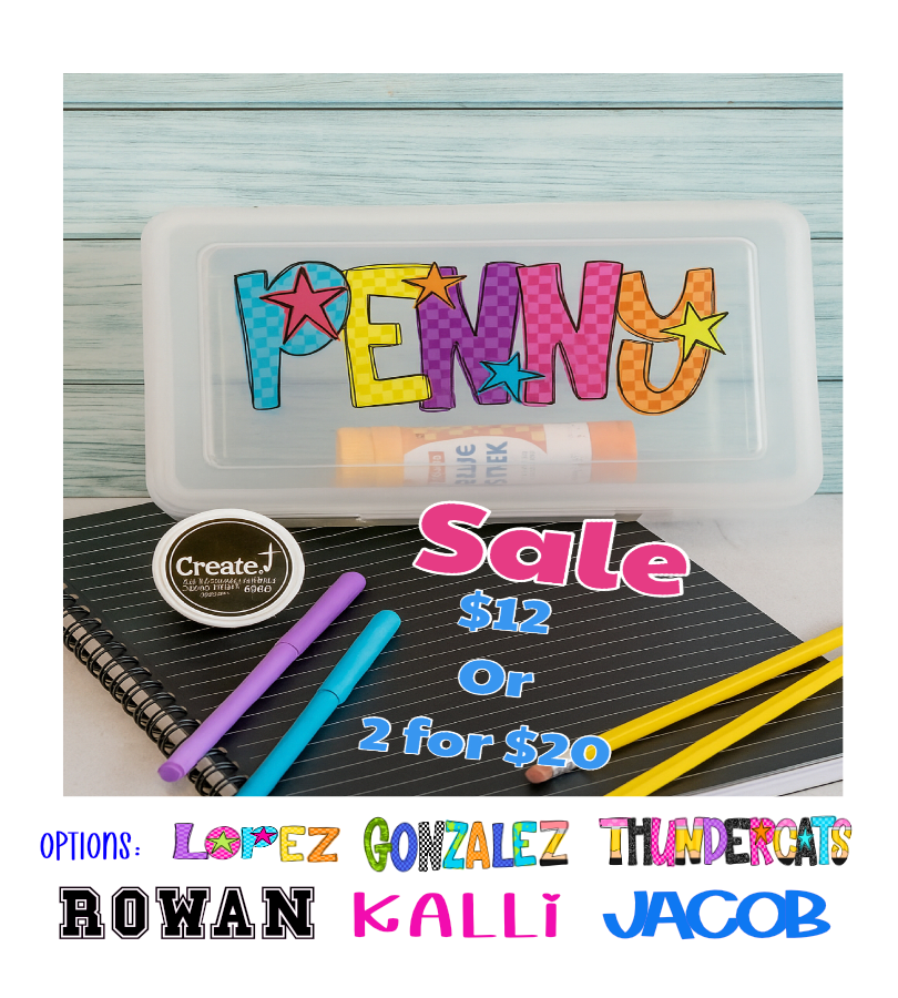 Personalized  school box