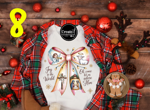 Christmas  Sublimation shirt options