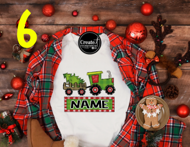 Kids Christmas  Sublimation shirt options