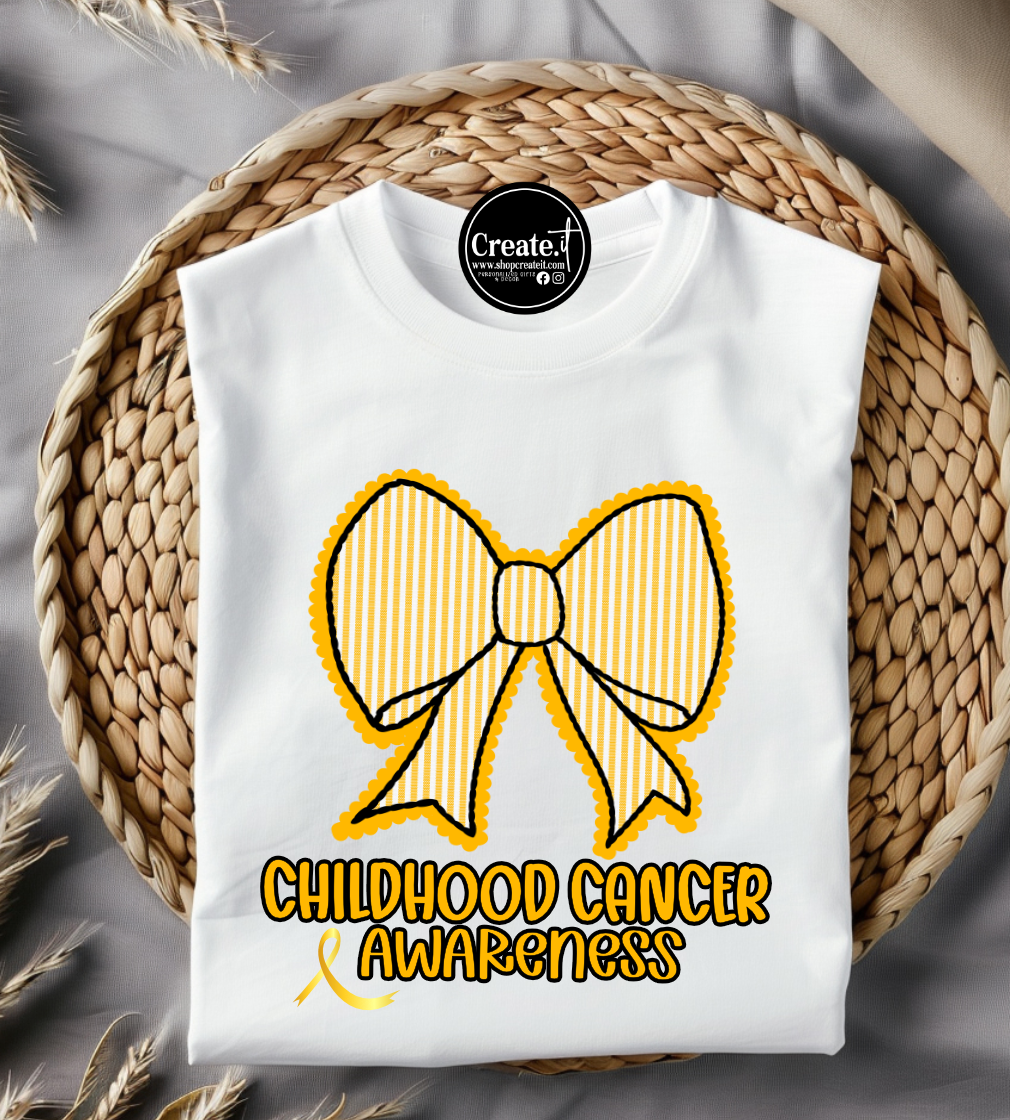 childhood cancer sublimation shirt
