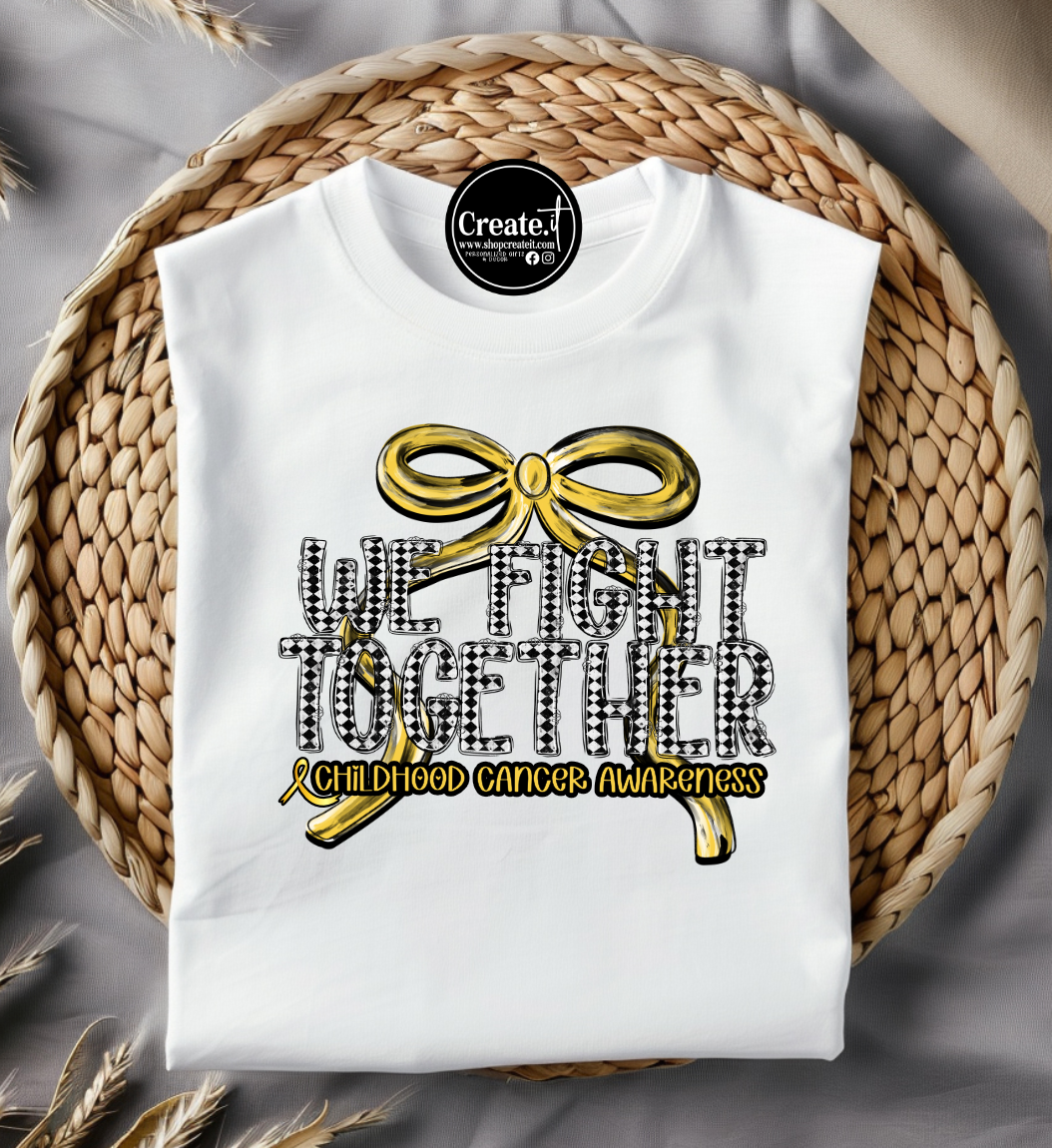 childhood cancer sublimation shirt