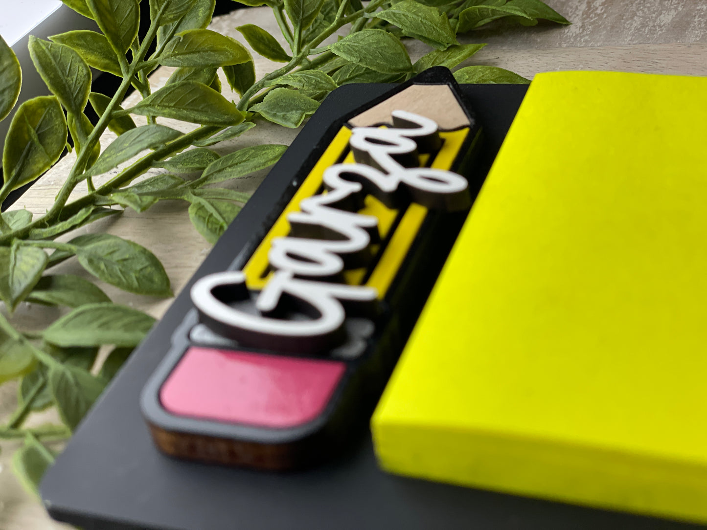 Custom Notepad holder