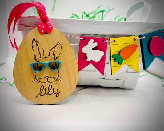 Bunny with glasses