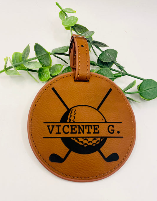 Golf tee holder with tees