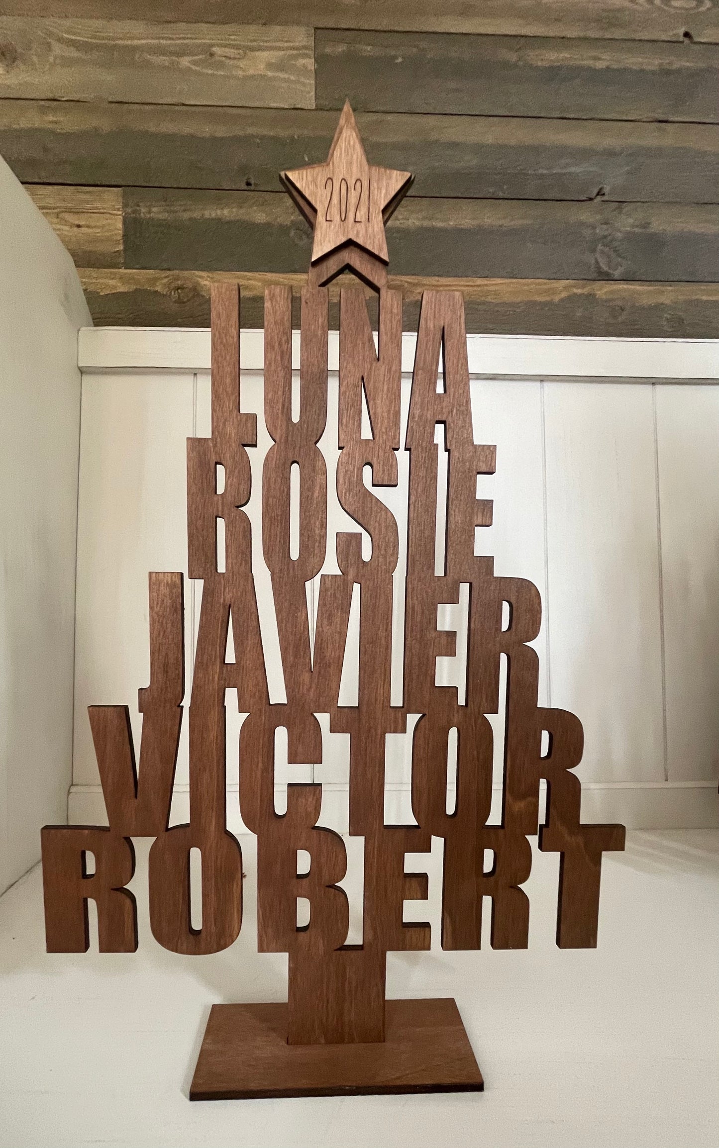 Customized Tree Personalized Christmas Tree – CREATE.IT