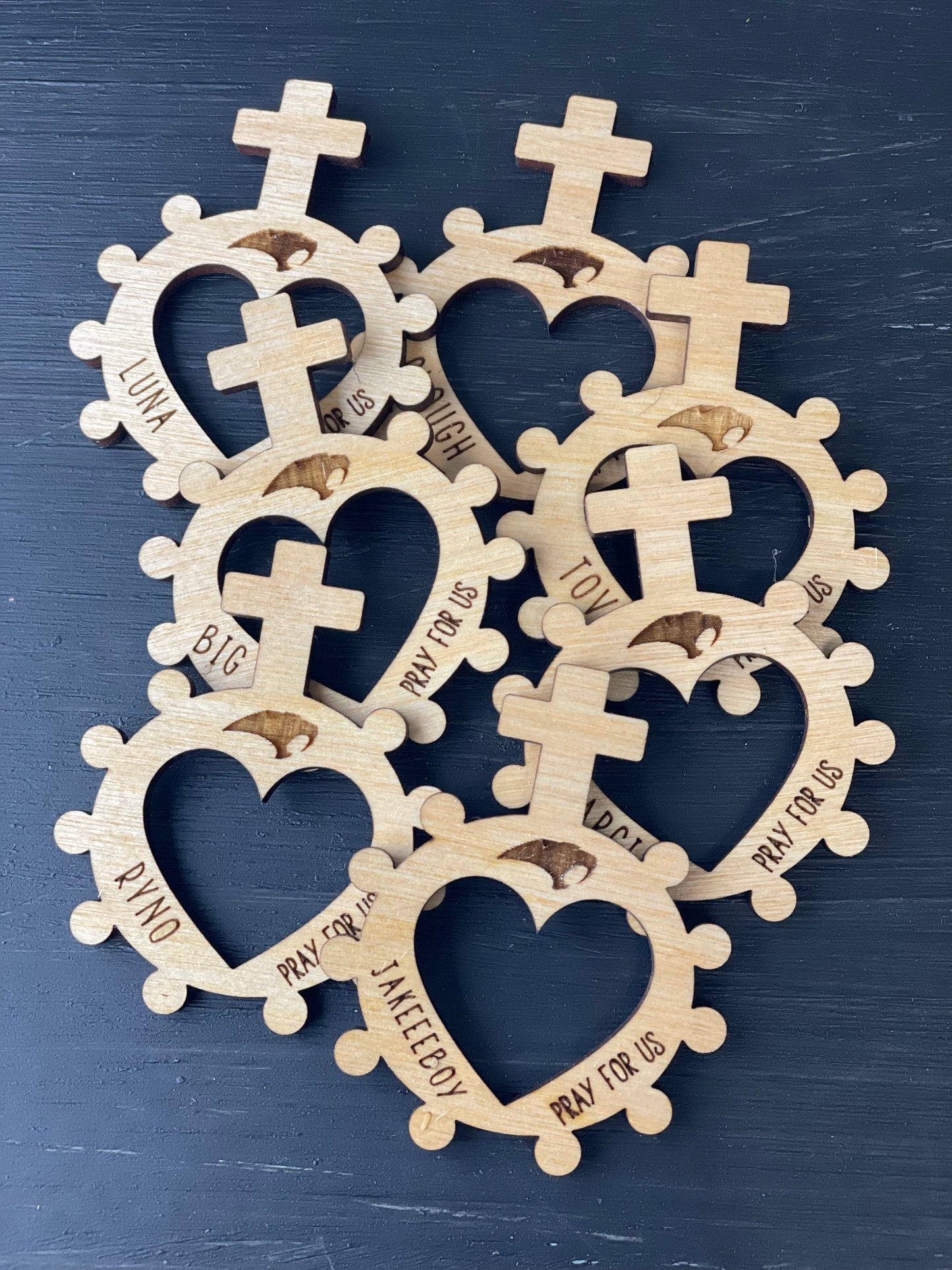 One Decade Rosary Ring