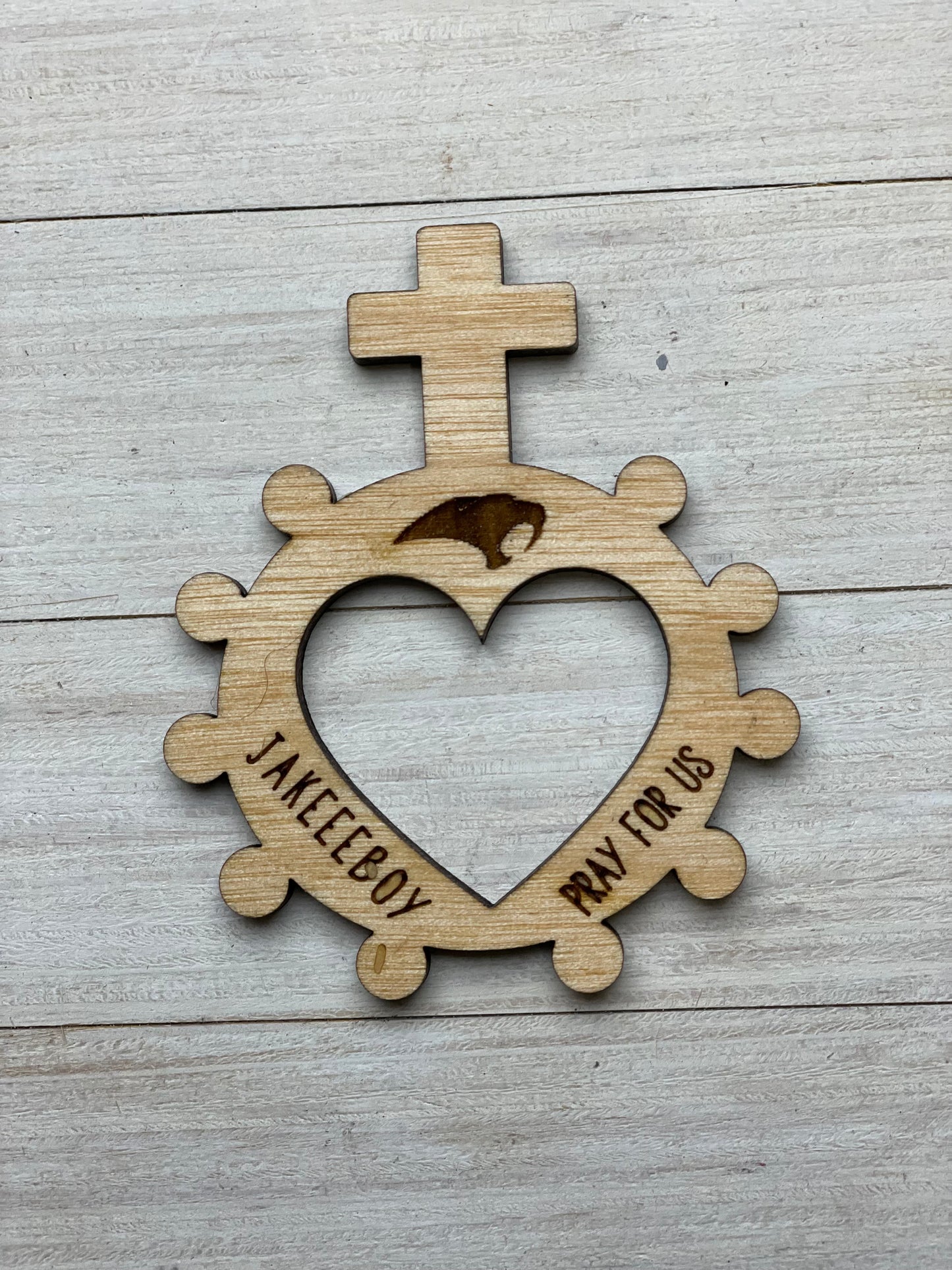 One Decade Rosary Ring