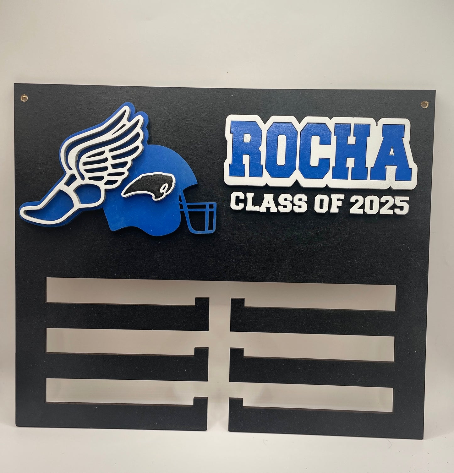 Custom medal holder- 12"x10"